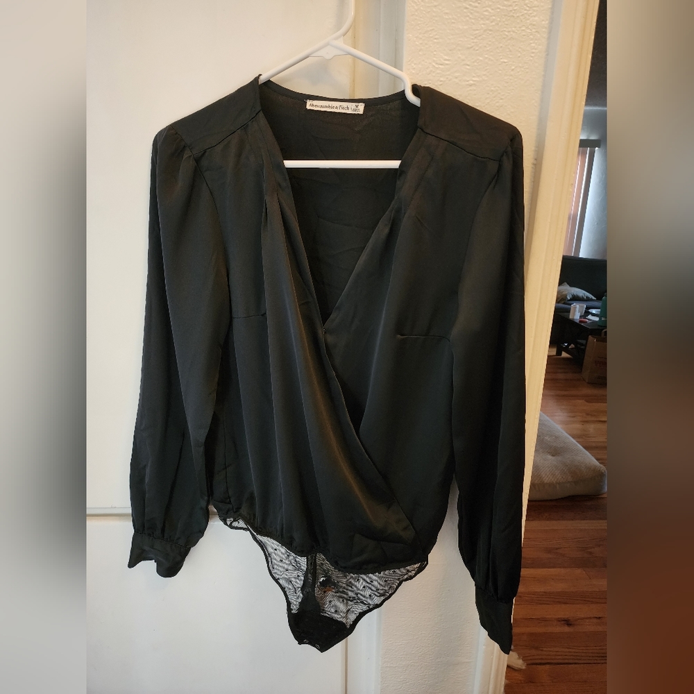 Abercrombie & Fitch silk bodysuit